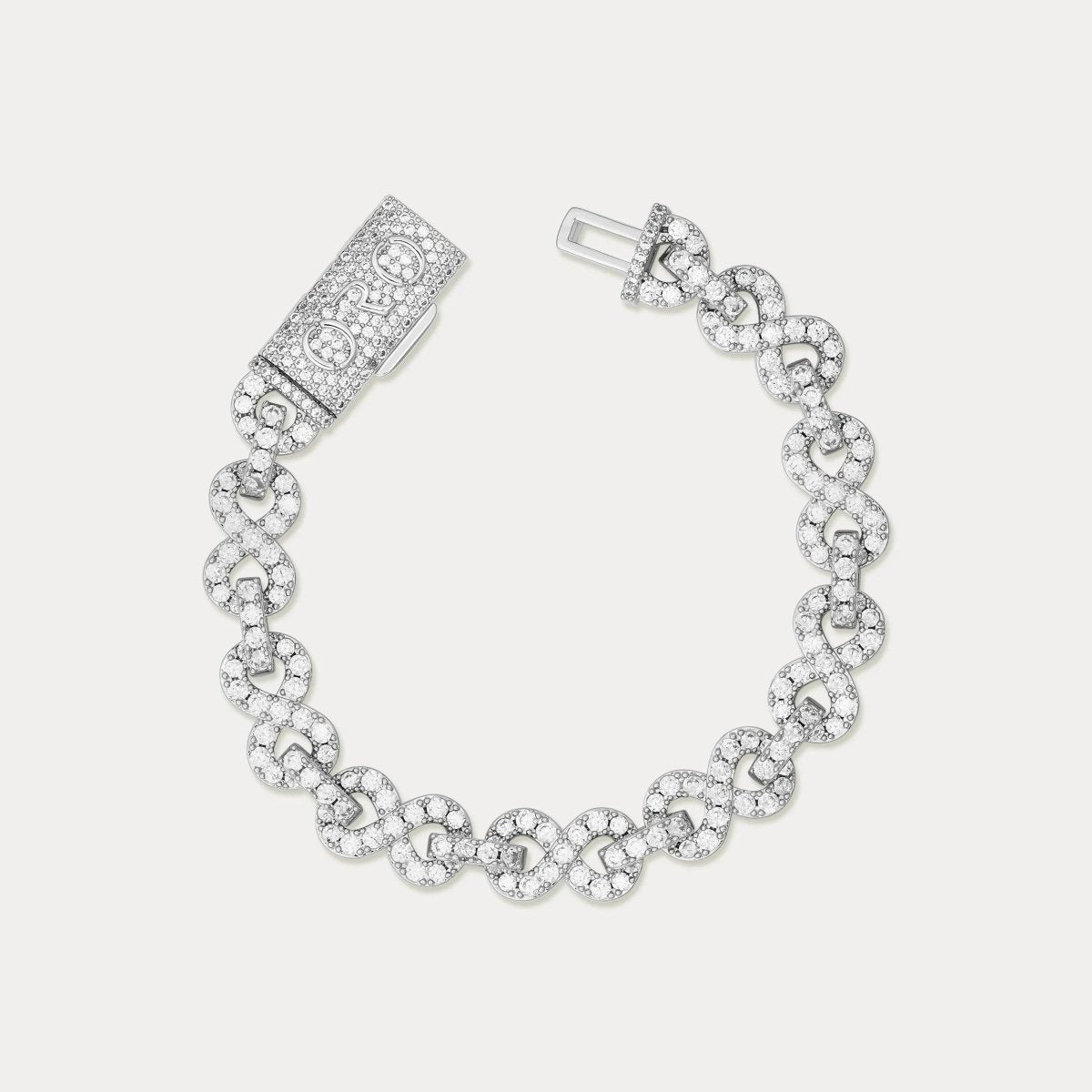 Kingpin Infinity Bracelet - Silver