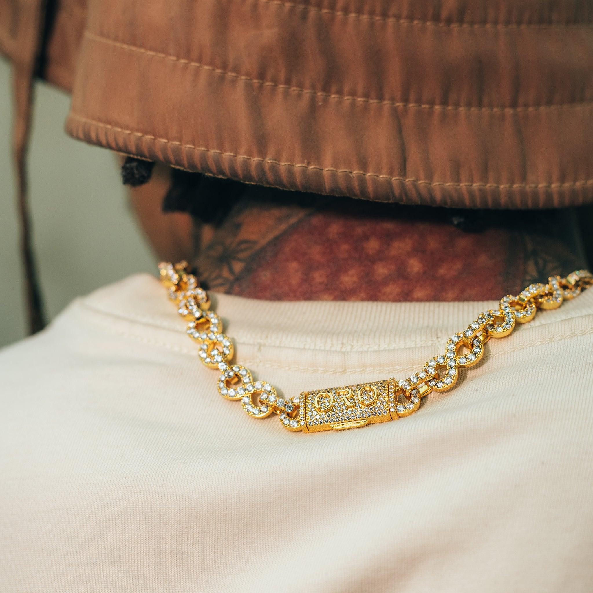 Kingpin Infinity Chain - Gold - Hommes Oro