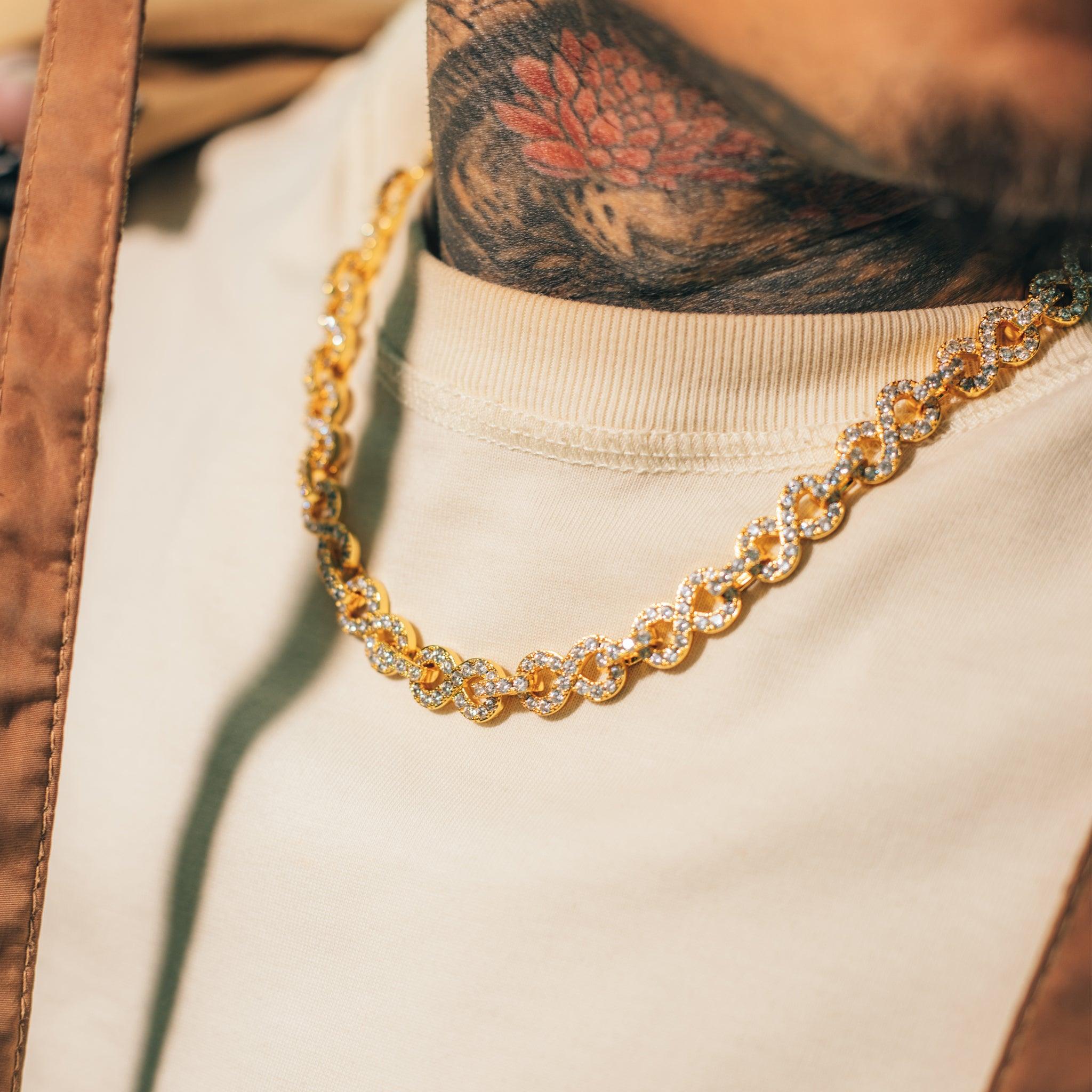 Kingpin Infinity Chain - Gold - Hommes Oro