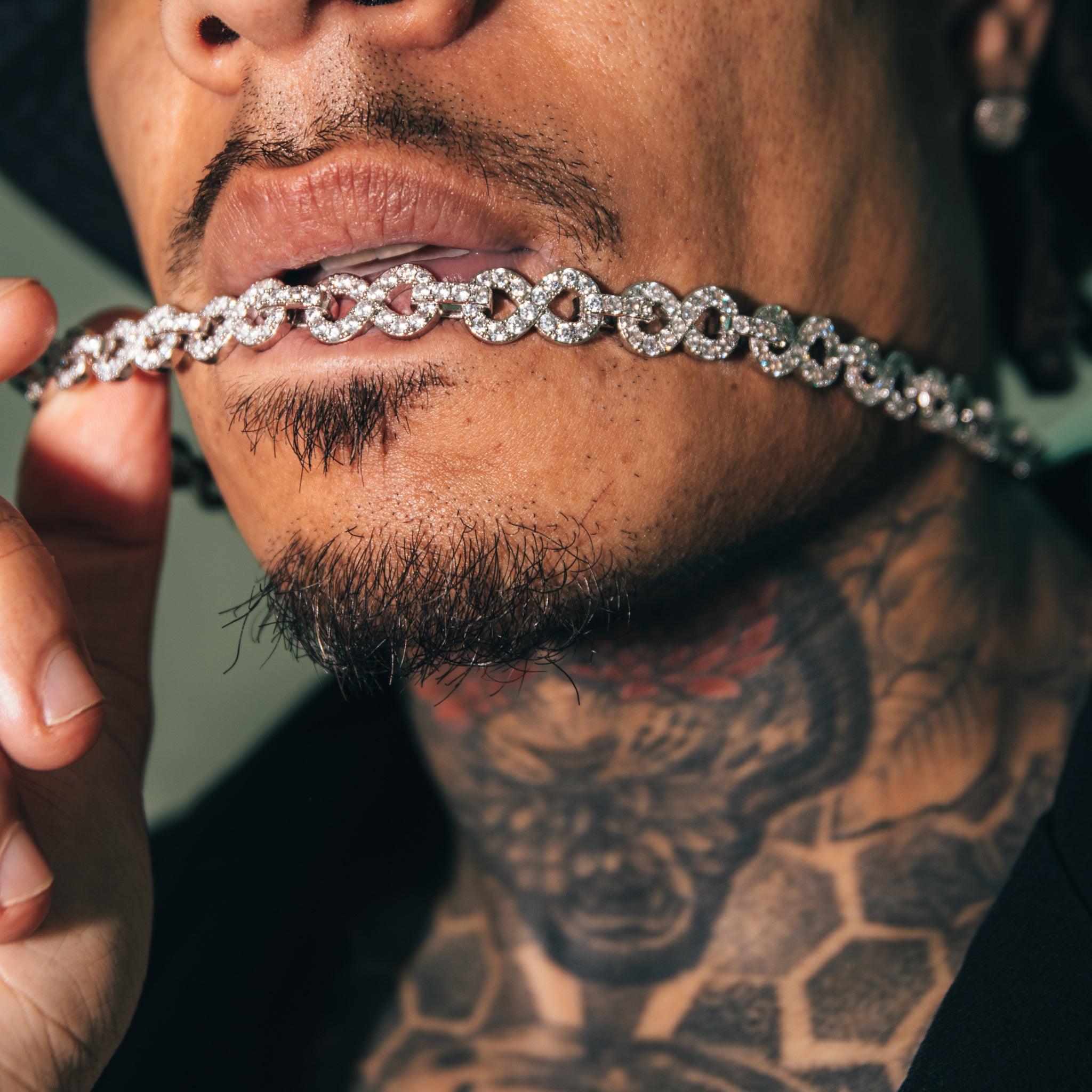 Kingpin Infinity Chain - Silver - Hommes Oro