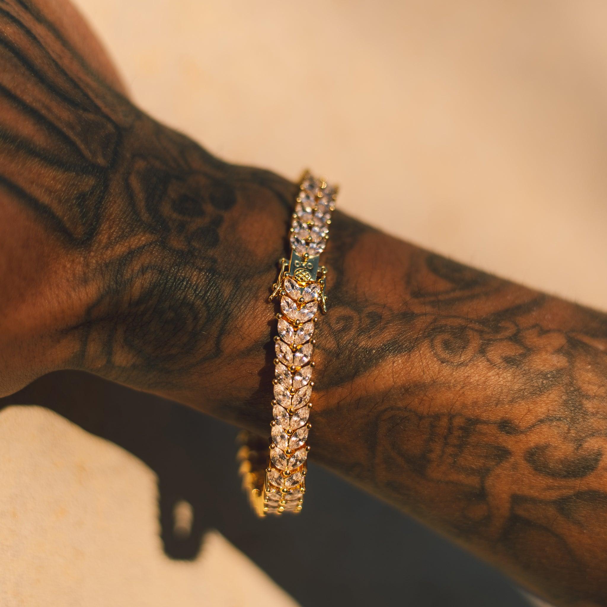 Mamba Tennis Bracelet - Gold - Hommes Oro