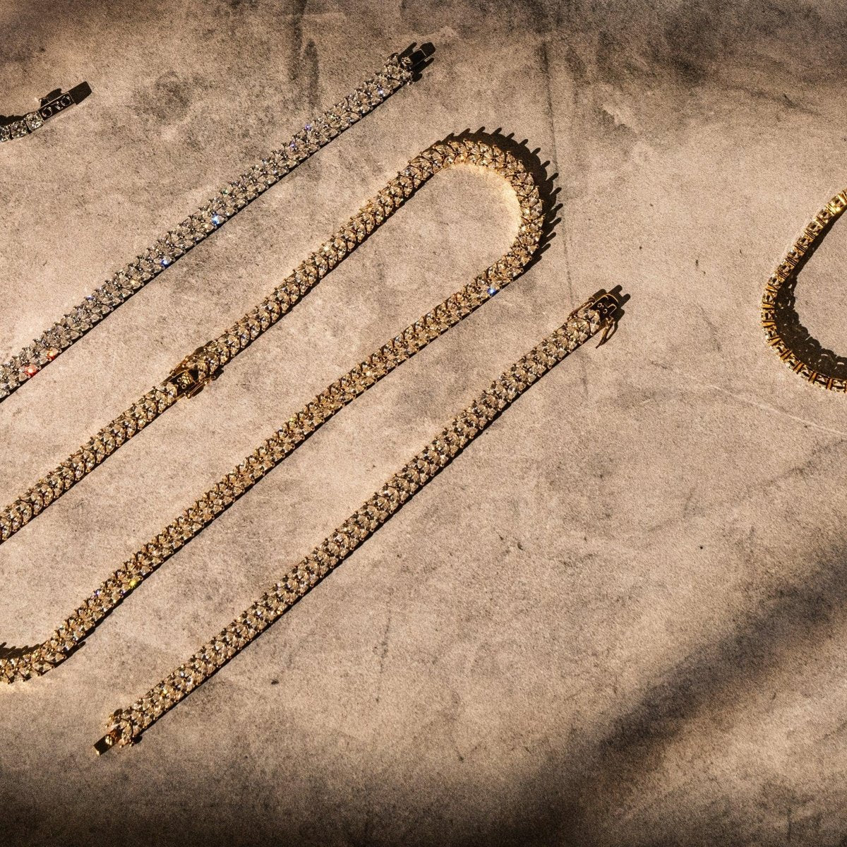 Mamba Tennis Bracelet - Gold