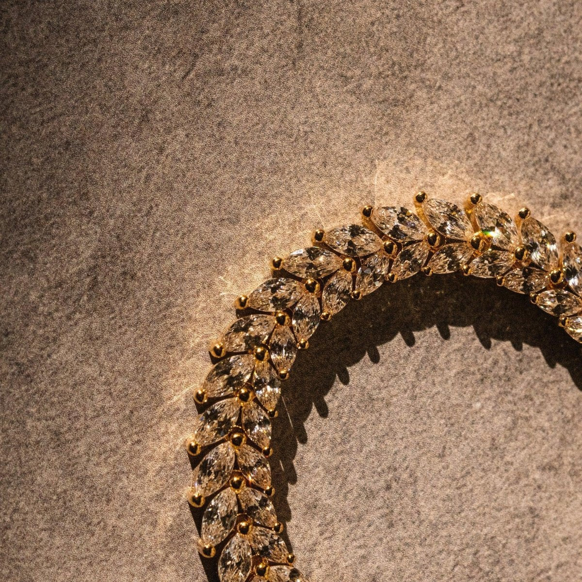 Mamba Tennis Bracelet - Gold