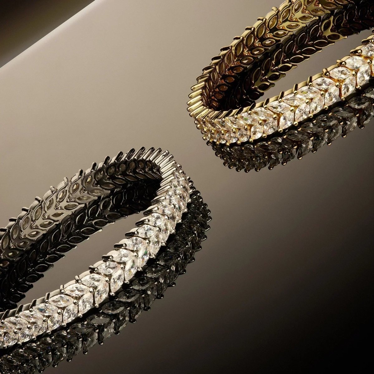 Mamba Tennis Chain - Silver