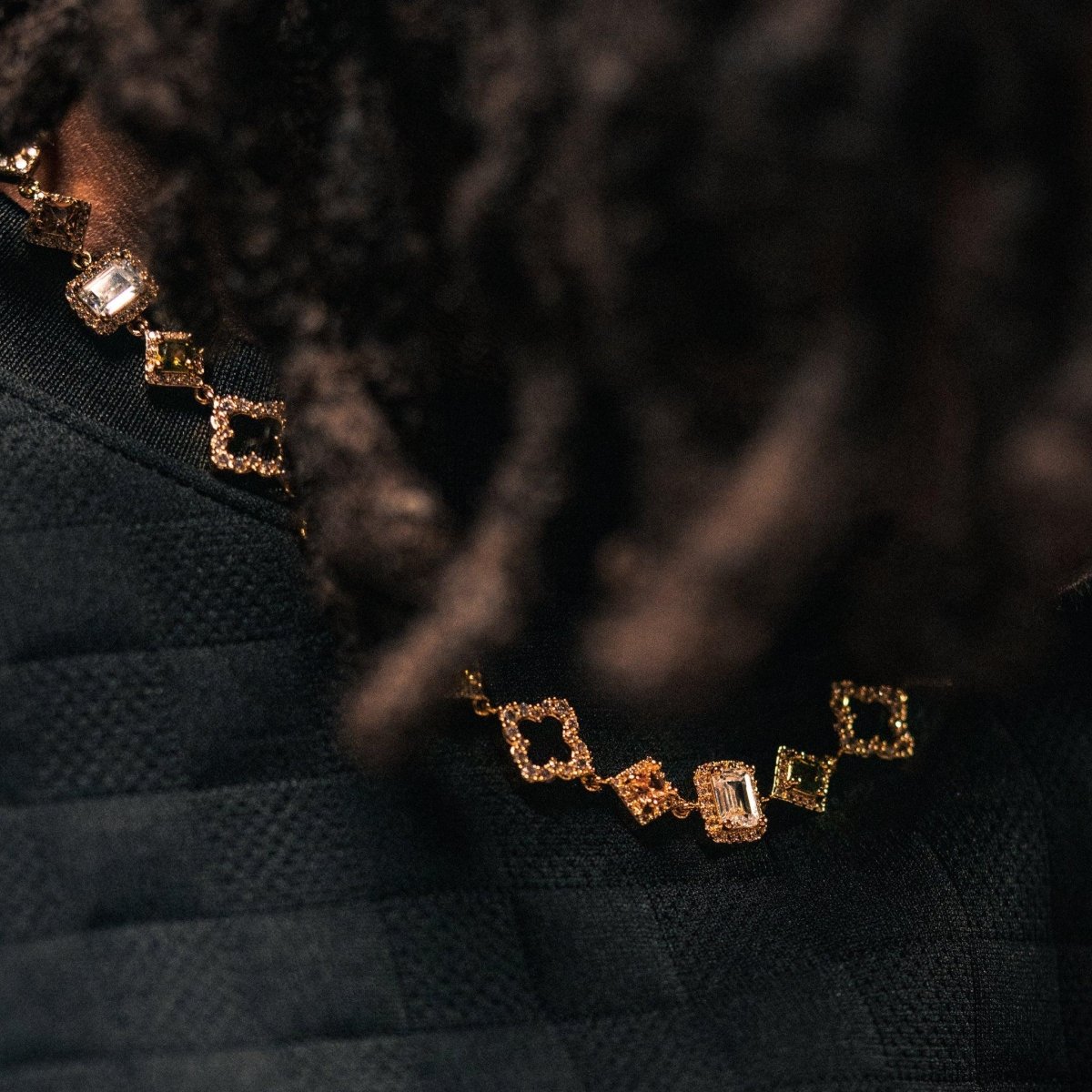 Midas Gemstone Chain - Gold