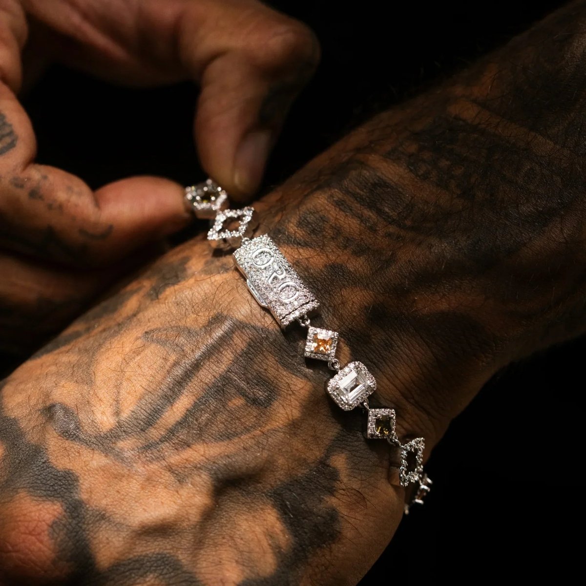 Midas Gemstone Bracelet - Silver