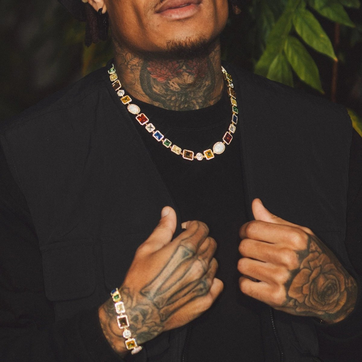 Motley Gemstone Set - Gold