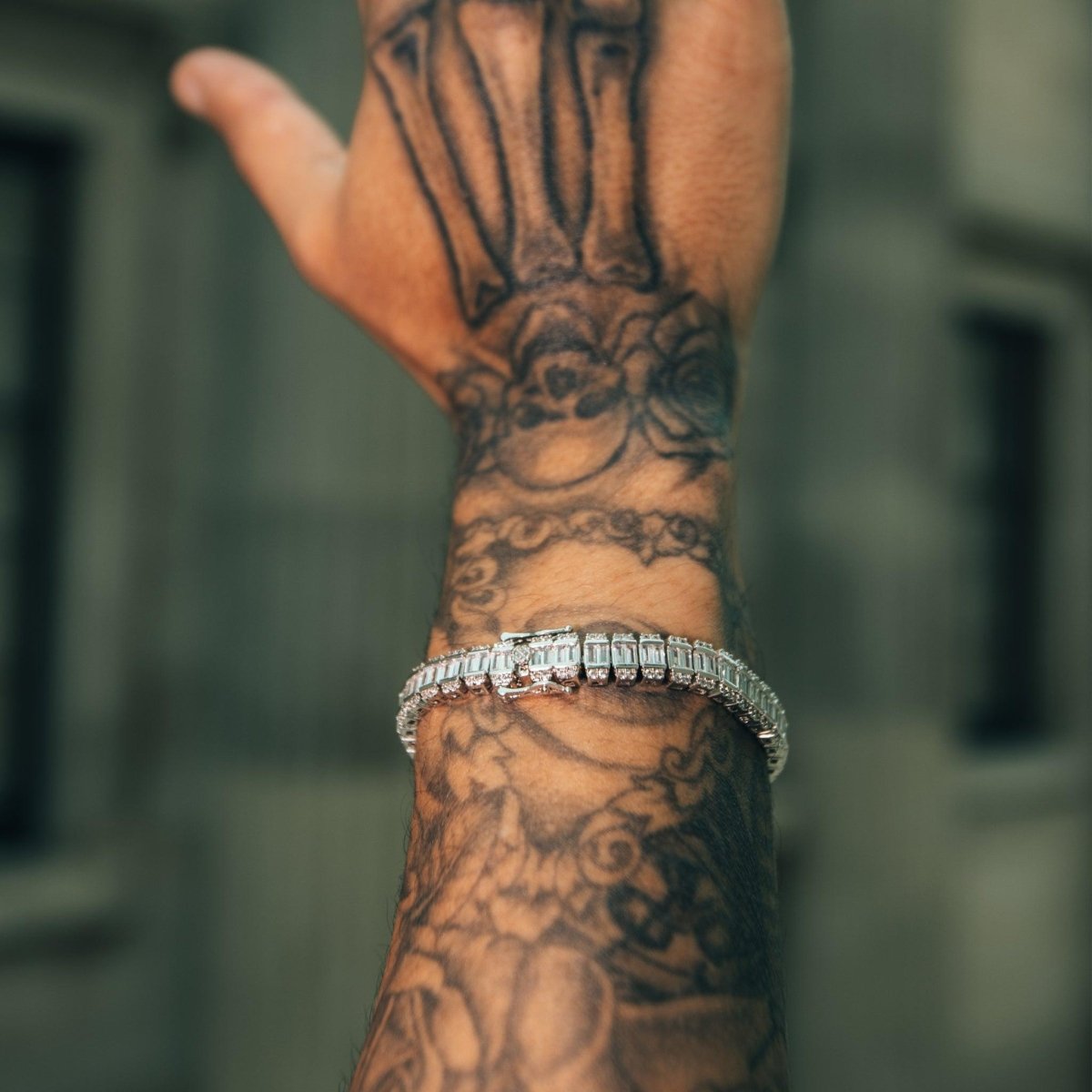 Prestige Baguette Set - Silver - Hommes Oro