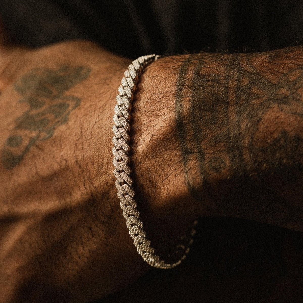 Prong Cuban Set (8mm) - Silver