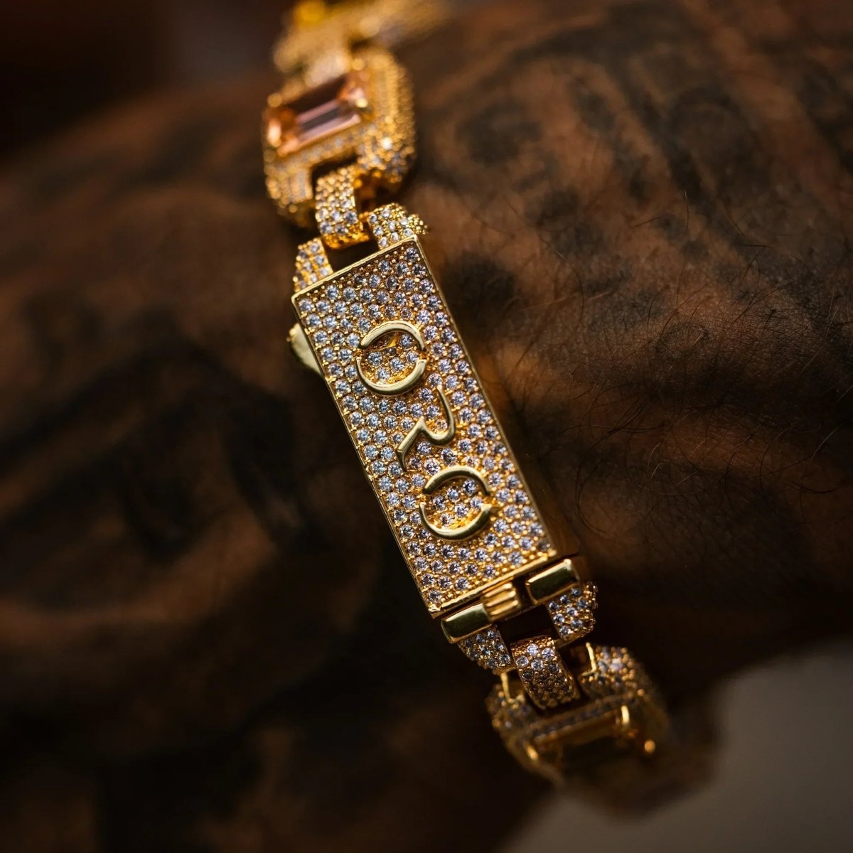 Riviera Gemstone Chain - Gold