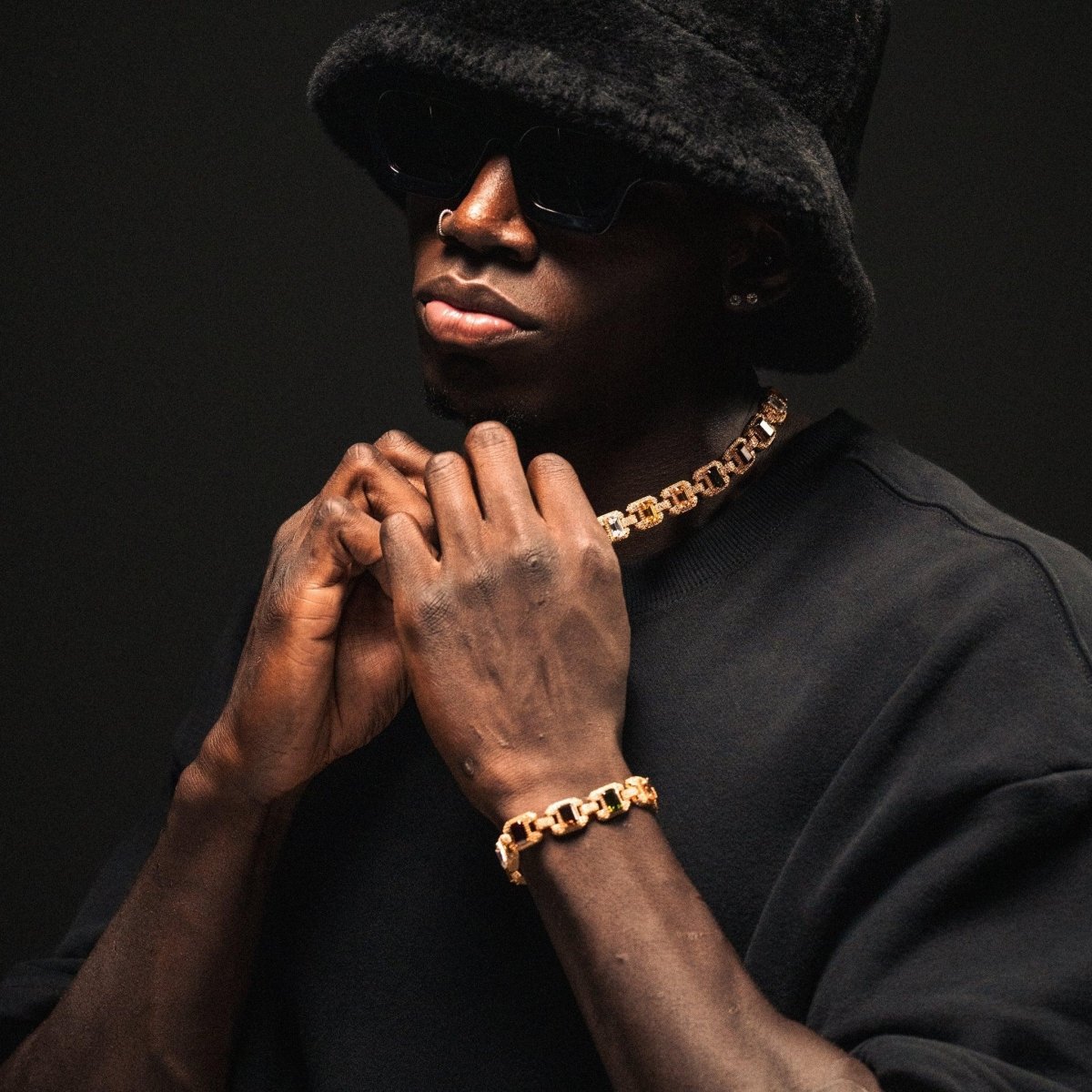 Riviera Gemstone Chain - Gold