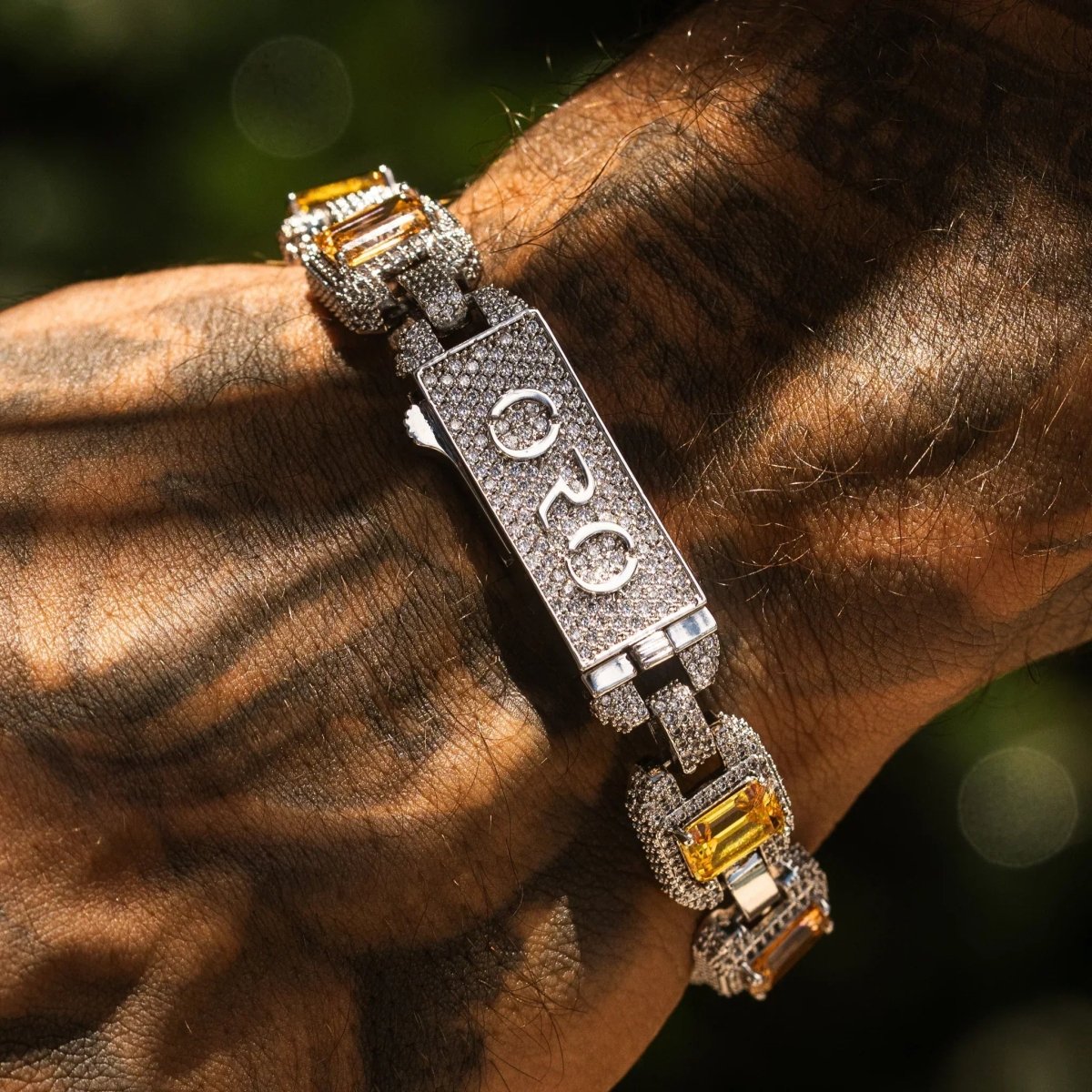 Riviera Gemstone Bracelet - Silver