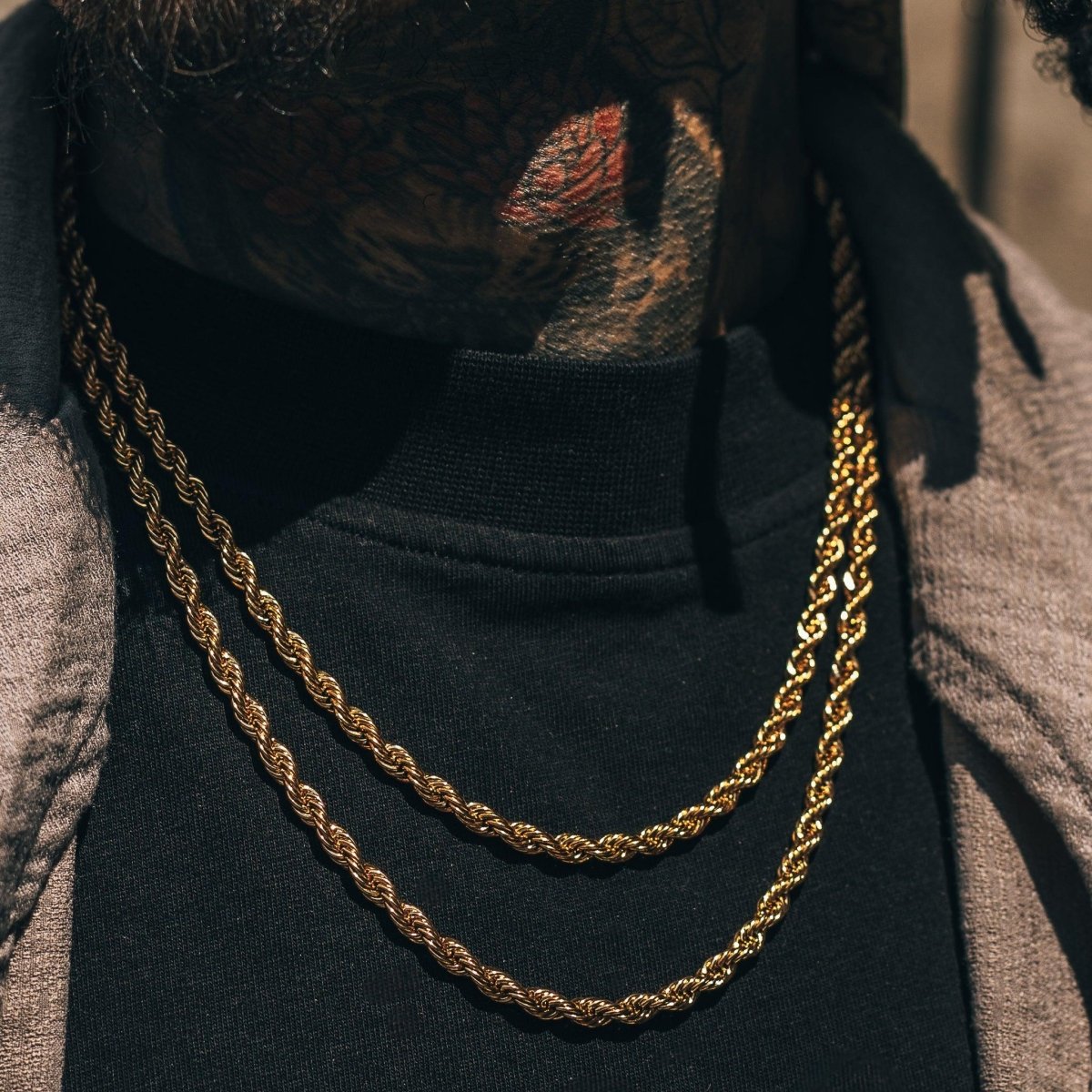 Rope Chain (5mm) - Gold