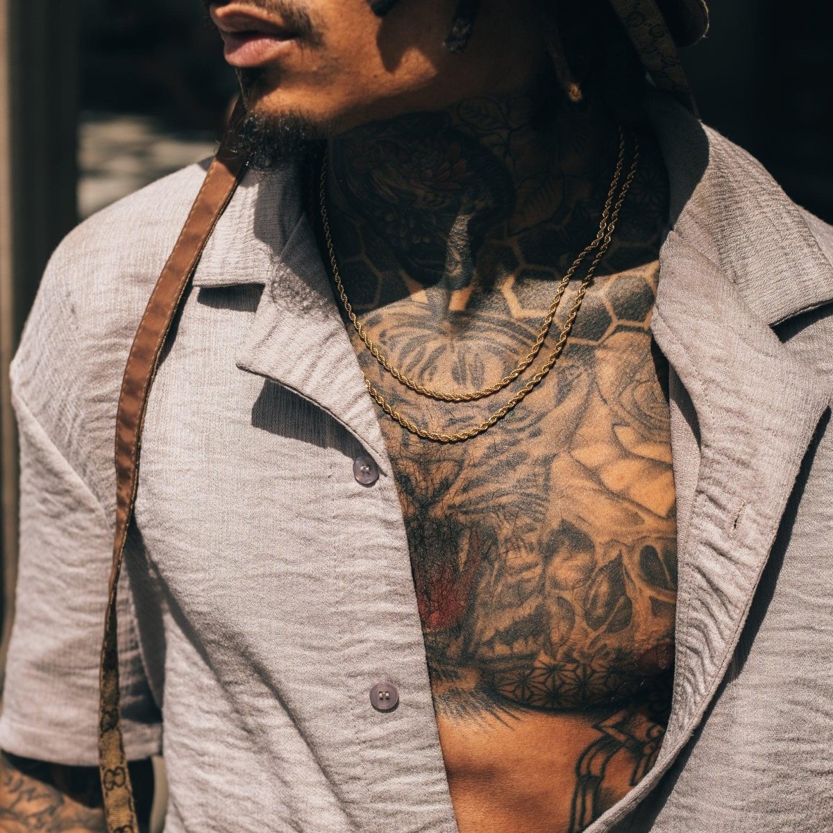 Rope (3mm) - Gold - Hommes Oro